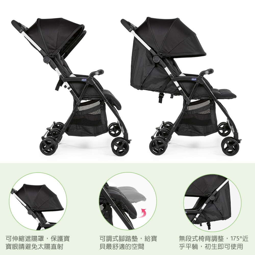 Chicco Ohlala Twins Stroller info